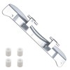 RUHUALIFE Dryer Washer Door Hinge with 4 Pin Caps Front