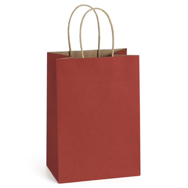 BagDream BagDream Kraft Paper Bags 25Pcs 5.25x3x8 Inches Small Paper