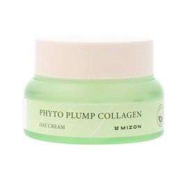 MIZON Phyto Plump Collagen Crema Hidratante Facial de Día 50 ml - crema facial coreana con colágeno vegetal, textura ligera, hidratación intensa para piel seca o mixta para skincare