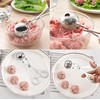 Meatball Spoon 2 Pcs Stainless Steel Meat Ballers, Kitchen Meat