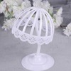 PRETYZOOM 2pcs Hat Display Stands, Table Standing Hollow-Out Hat Display