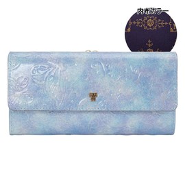 ANNA SUI Anna Sui 315810 316890 Ladies Long Wallet Purse, 82: Light blue
