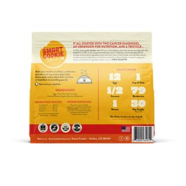 Smart Cookie Natural Dog Food Topper - Breakfast - Dog Meal Mixers for All Ages - Food Topper for Picky Eaters and for Boosting Nutrition - Non GMO, Made in The USA - 15 oz Bag (30 Day Supply)