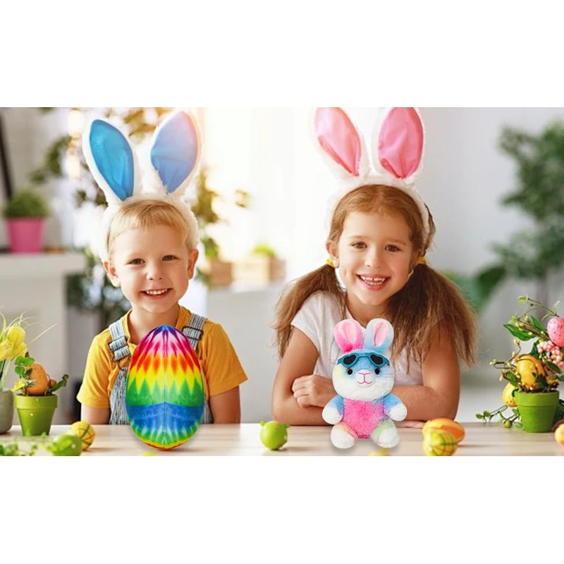GYNAKJ Easter Bunny Egg Plush