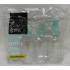 TSA-Approved Toiletry Kit of Green Plastic Bottles w/ Funnel for