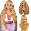 Gsoroel 13 x 6 Swiss Lace Front Wig, 12A Grade