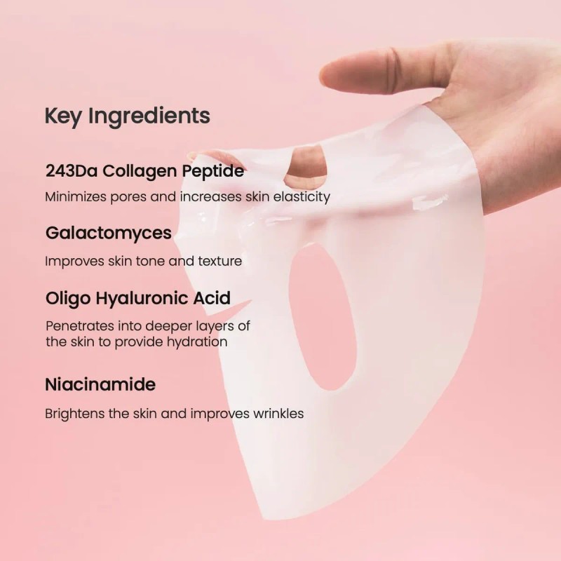 Biodance Bio Collagen Real Deep Mask Acido Hialuronico 4pzas