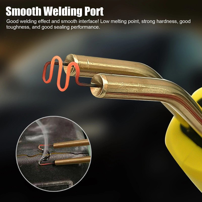 Gearzaar 1000PCS 0.8mm Hot Staples Plastic Welding Wave Stapler for