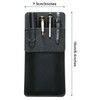 Outus 4 Pack Pocket Protector, Leather Pen Pouch Holder Organizer