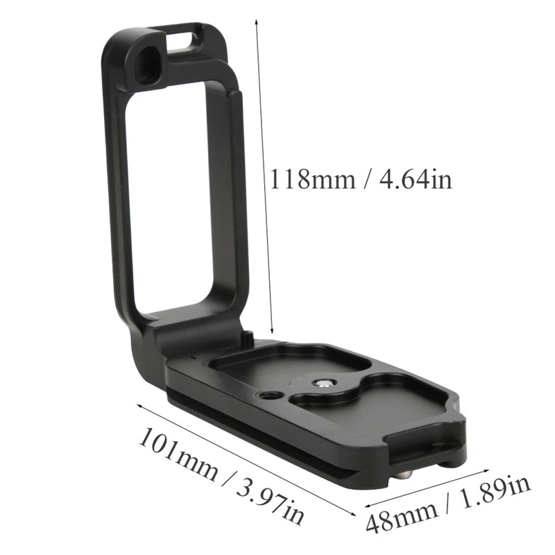 Quick Release Plate, Aluminum Alloy Horizontal Vertical L Shape Quick