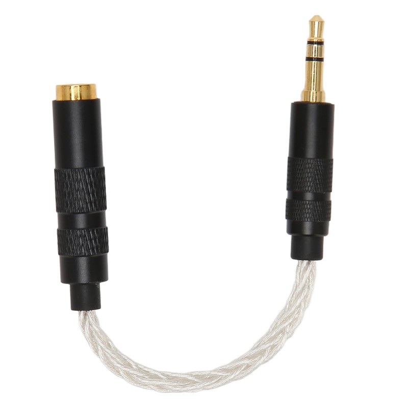 4.4mm Balanced Female to 3.5mm Stereo Male Adapter Cable Gold
