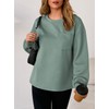 Dokotoo Oversized Sweatshirt for Women Tops Casual Long Sleeve Shirts