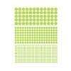 1 Sheet Glow in The Dark Wall Stickers, 408Pcs Removable