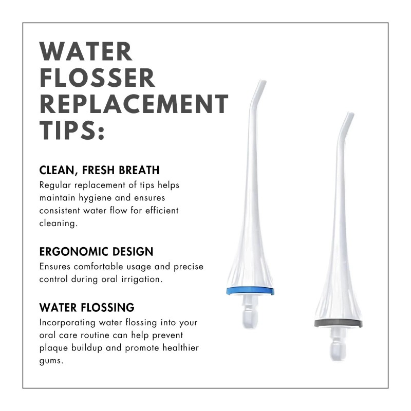 Replacement Oral Irrigator Tips Water Flosser Teeth Cleaning Tool -