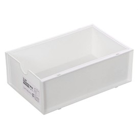 HAOHIZE Desk Organiser Drawers, Plastic Stackable Storage Drawers Single Makeup Organizer Small Jewellery Storage Box Unit Desktop Storage Bins for Cosmetics Office Supplies Bedroom Kitchen (White)