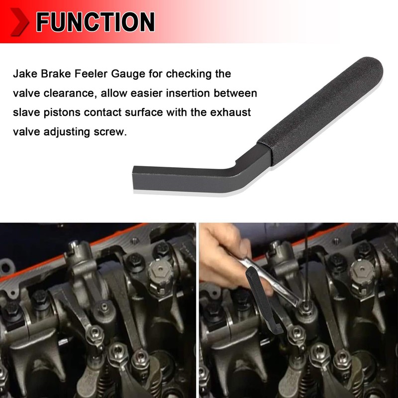 Engine Brake Adjustment Tool Set Compatible with Cummins ISX Engine,