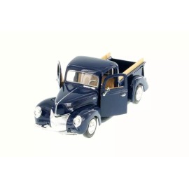 MOTORMAX 73234 1940 40 FORD PICK UP TRUCK 1/24 SCALE DIECAST CAR MODEL BLUE