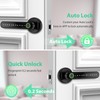 Evanshow Smart Door Lock with Knob, Keyless Entry Door Locks