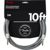 10' Anniversary Instrument Cable, Gray, 10'