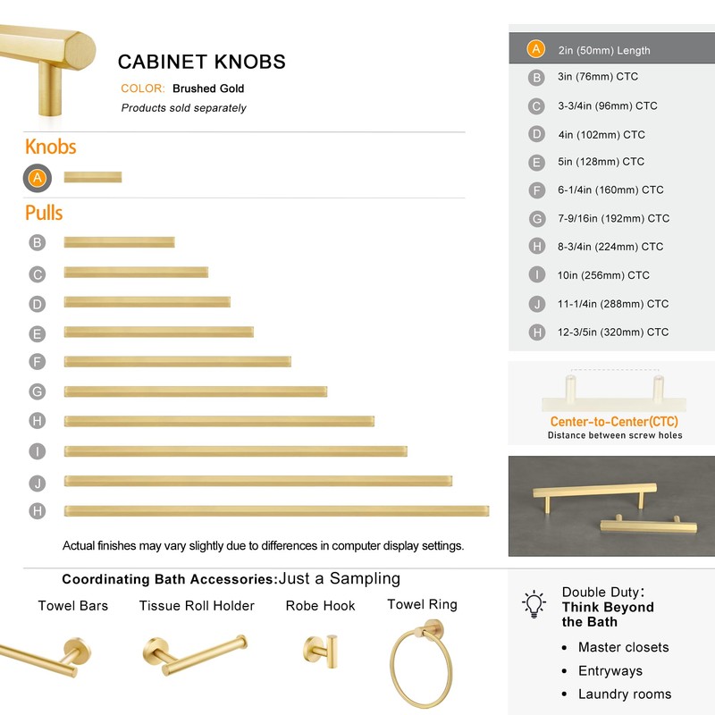 QOGRISUN 5-Pack Solid Brass Cabinet Knobs Hexagon Drawer Handles,Single Hole
