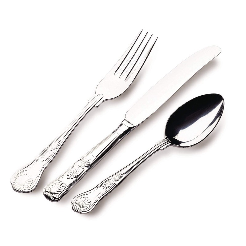 Grunwerg Kings Pattern Table Forks, 21.5 x 2.5 x 1