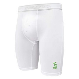 Kookaburra KB Compression Lite Shorts, XX-Large White