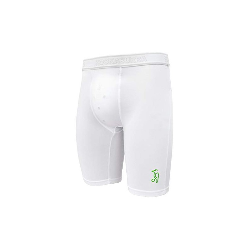 Kookaburra KB Compression Lite Shorts, XX-Large White