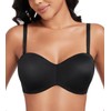 Lemorosy Women's Strapless Bra for Large Bust Full Support Non-Slip