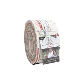 Moda Red Barn Christmas 55530JR Jelly Roll - 2 1/2" Strips 40 pcs