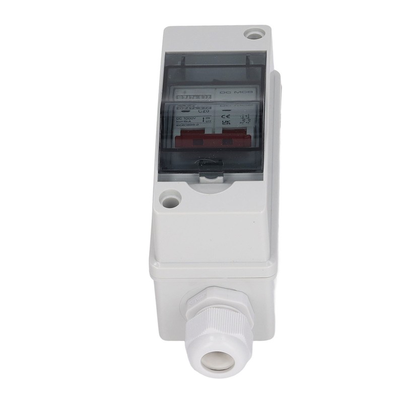 2P Miniature Circuit Breaker IP65 Waterproof Disconnect Switch for Solar