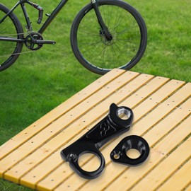 Rear Derailleur Hanger, Aluminum Bicycle Rear Hook, Bicycle Stereo Rear Derailleur Mech Hanger, Dropout & Screws for Cube Mountain Bikes