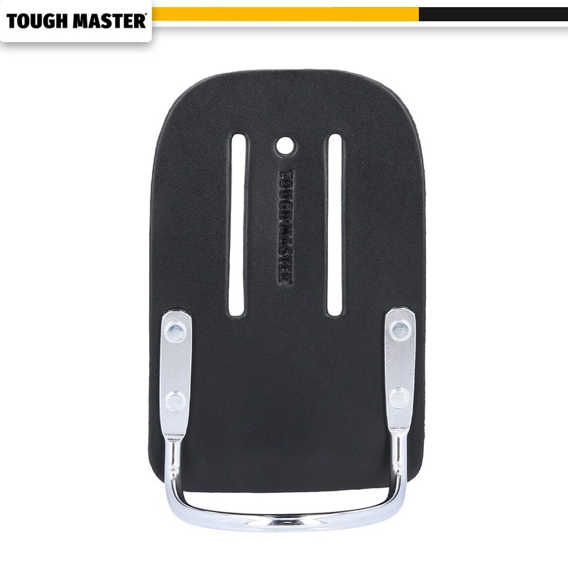 TOUGH MASTER Leather Hammer Holster Holder, Heavy Duty Steel Loop