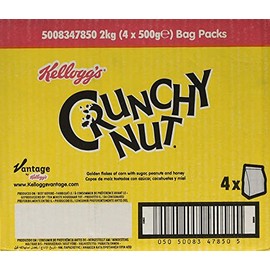 Kellogg's Crunchy Nut Corn Flakes Bag Pak 4 x 500g