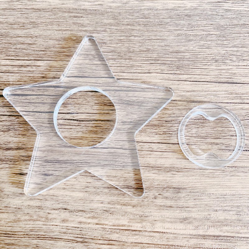 Star Shape Acrylic Bottle Opener Templates, Woodworking Router Template, Router