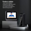GOWENIC Videoportero Inalámbrico WiFi, Cámara de Timbre 1080P con Monitor,