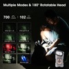 WUBEN X3 EDC Keychain Flashlight with Charging Base 180 Degree