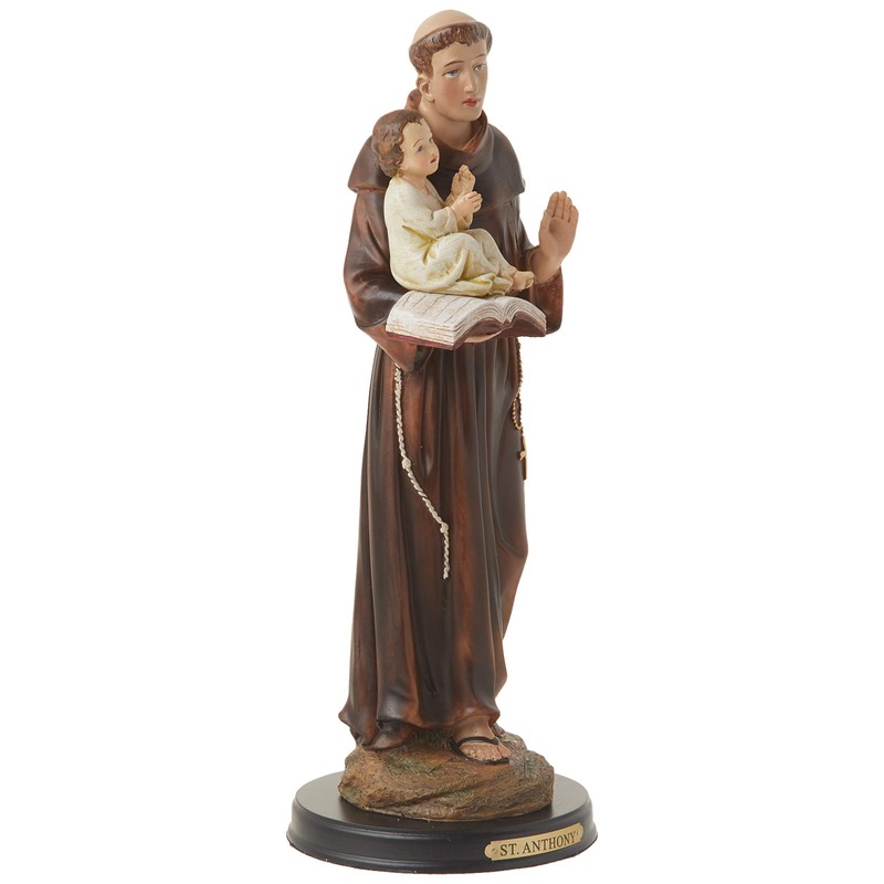 George S. Chen Imports Saint Anthony Holy Figurine Religious Statue