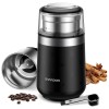 Shardor Electric Coffee Grinder Super QuietÂ Coffee Bean Grinder w/ Stainless
