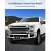 Front Bumper License Plate Frame Bracket Holder for 2020 2021