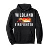 Wildland Firefighter Boots Fireman Fire Rescue Firefighting Pullover Hoodie