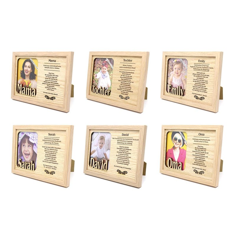 power gift Mathilda Picture Frame with Name/Name Meaning Photo Frame