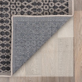 DingGreat Non-slip carpet underlay, 1.2 x 2 m, extra thick underlay for surface carpets and hardwood floors, keeps your carpets safe and in place