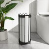 Epicano Toilet Paper Holder Stand, Freestanding Toilet Tissue Organizer, Minimalistic