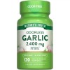 Odorless Garlic Supplement 2400 mg – Supports Heart Health, Immune