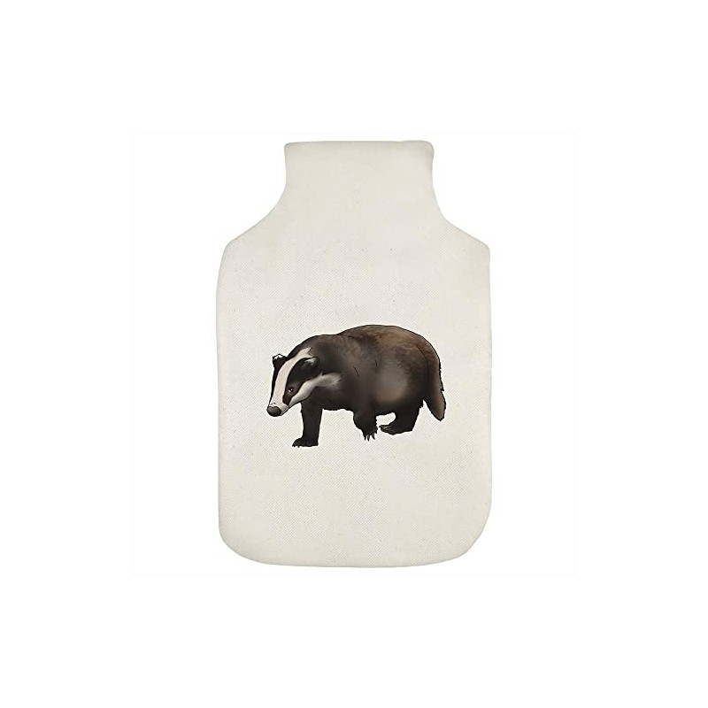 'Walking Badger' Hot Water Bottle Cover (HW00021735)