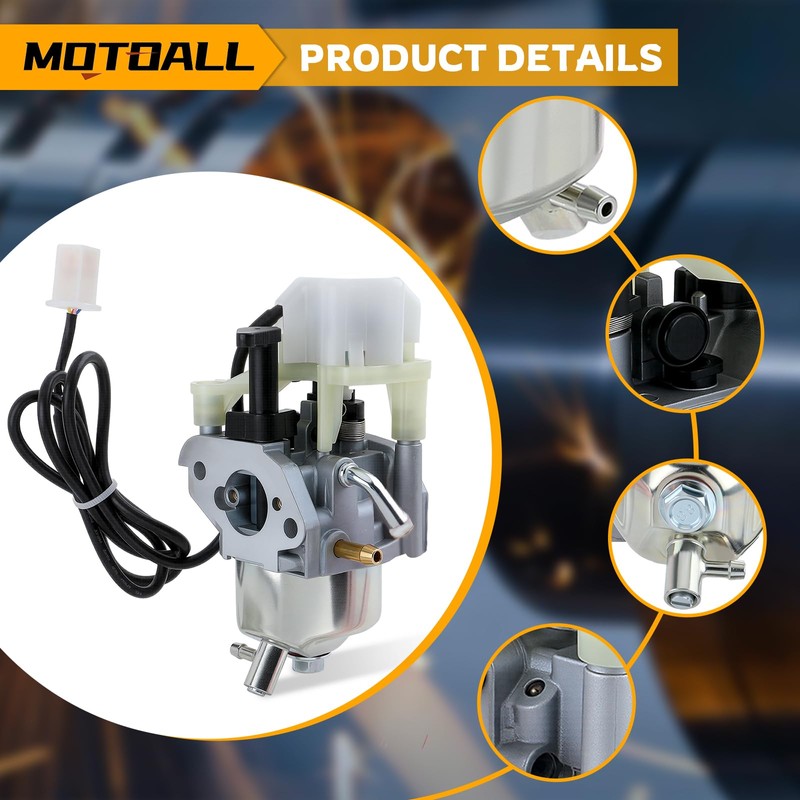 MOTOALL Carburetor for Honda EU2000i EB2000I EU2000iK1 Generator 16100-Z0D-D03