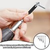 Magnetic Drill Bits,Bit Set,6 Pcs Anti-Slip Magnetic Durability Bits Set