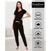 bebe Womens Pajama Sets- Short-Sleeve Pajamas for Women with Lace