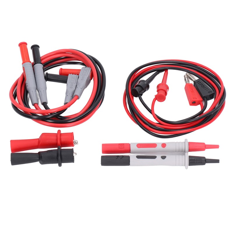 Multimeter Test Kit Testing Hook Crocodile Clip Probe Lead Accessory