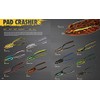 BOOYAH Pad Crasher Topwater Bass Fishing Hollow Body Frog Lure